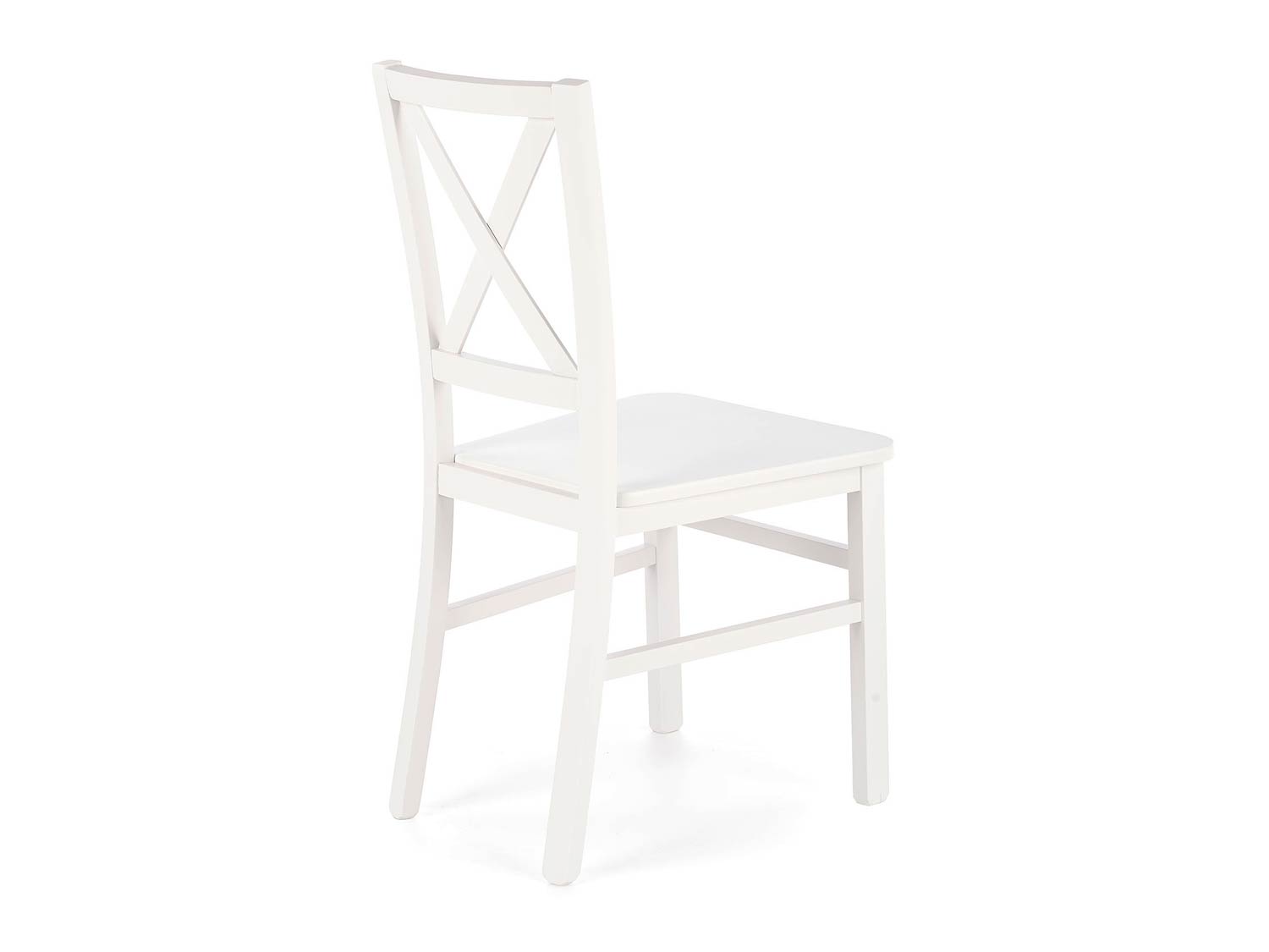 Białe krzesło do salonu