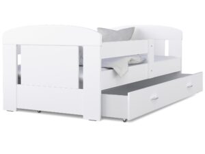 Miniatura 7 - Bílá dětská postel s úložným prostorem na lůžkoviny FELICITY