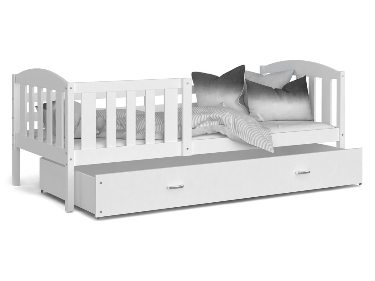 Kinderbett mit Bettschublade 80×160 80×190 90×200 VISPO P