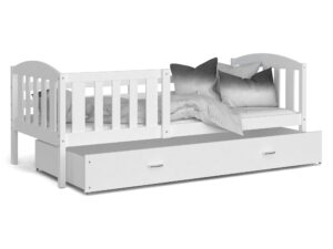 Miniatúra 16 - Biela detská posteľ s vysúvacou zásuvkou VISPO 2