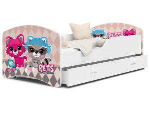 Miniaturka 12 - Łóżko dla dziecka z grafiką Vip Pets NORTON