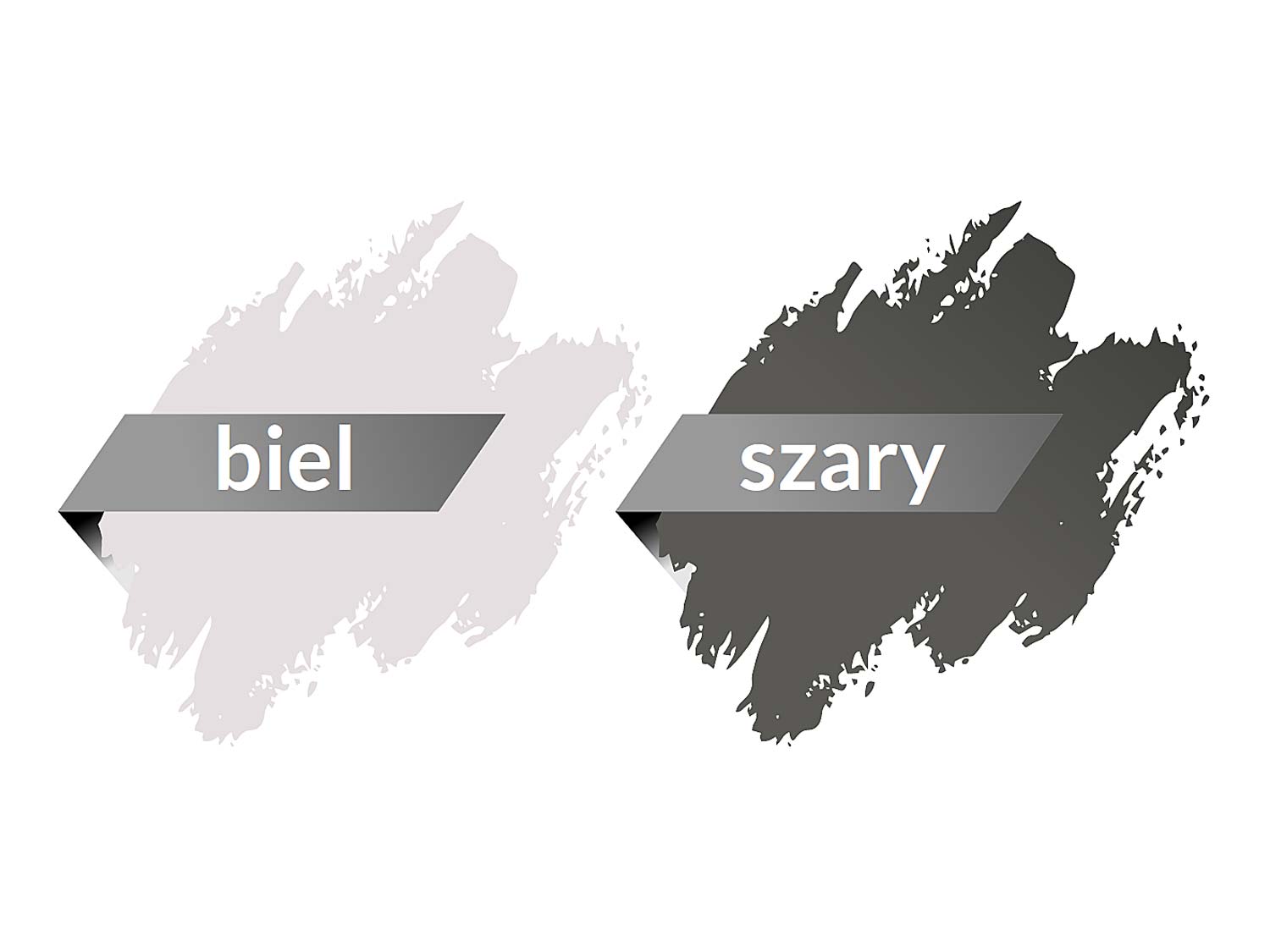 Kolor biały szary łóżka