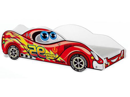 Łóżko auto do pokoju dziecięcego zygzak SPEED 180x90