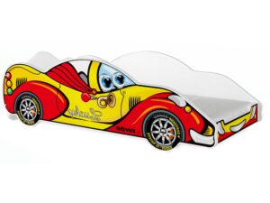 Miniaturka 9 - Łóżko auto do pokoju dziecięcego zygzak SPEED 180x90