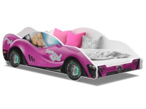 Miniaturka 1 - Łóżko auto do pokoju dziecięcego księżniczka SPEED 180x90