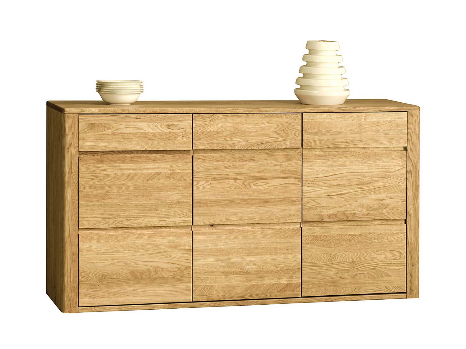 Komoda dębowa w naturalnym kolorze