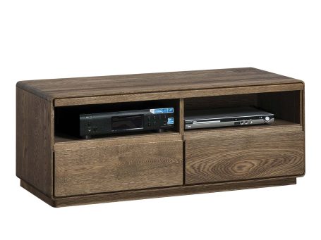 Mocna szafka RTV z drewna