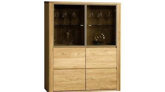 Miniaturka 2 - Witryna dębowa na szkło