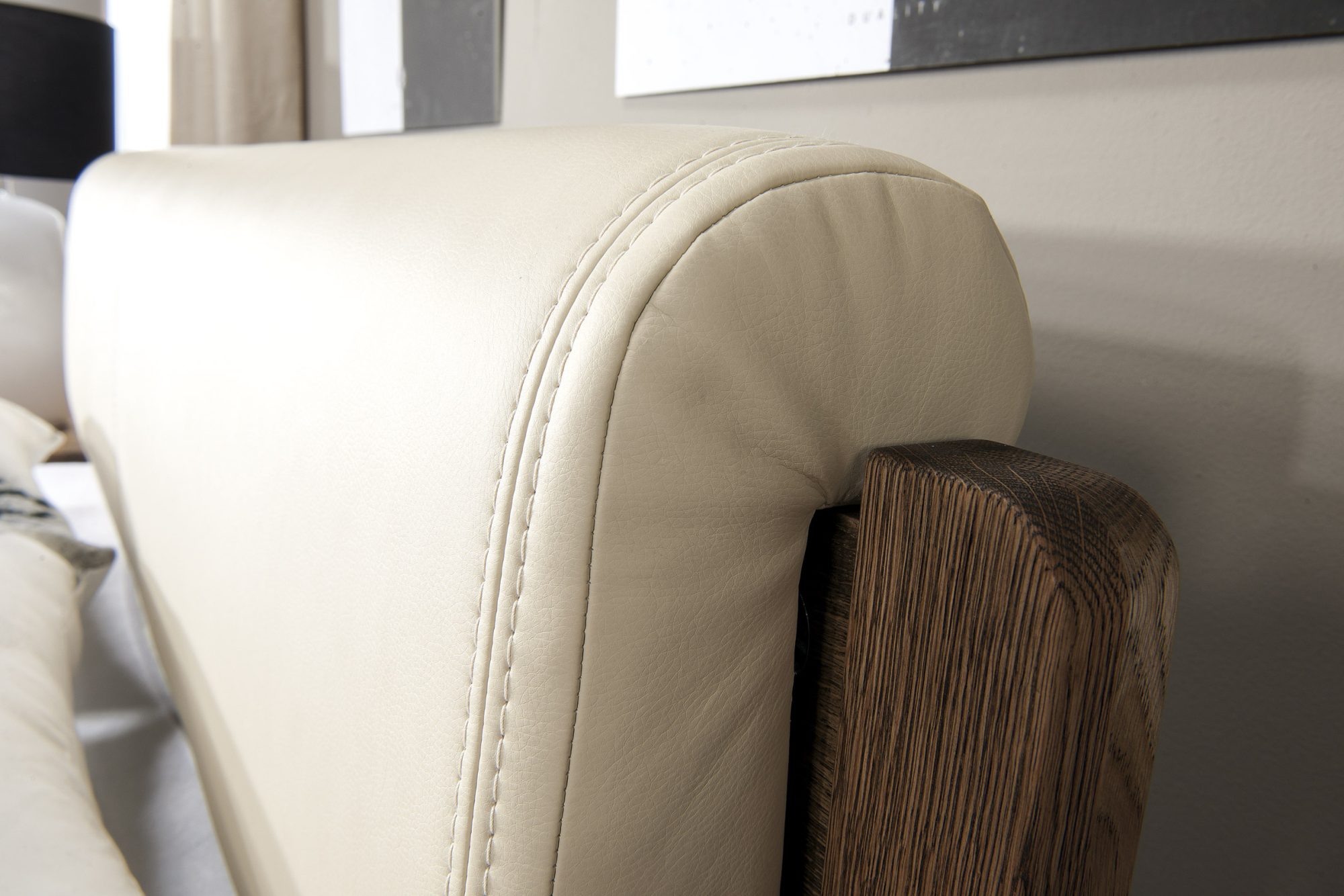 Łóżko drewniane zagłówek Seto Łóżko drewniane zagłówek Seto