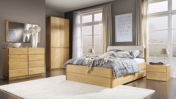 Miniaturka 2 - Komplet stylowych mebli do sypialni