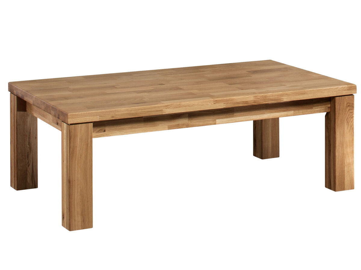 Couchtisch aus massivem Eichenholz Isumi