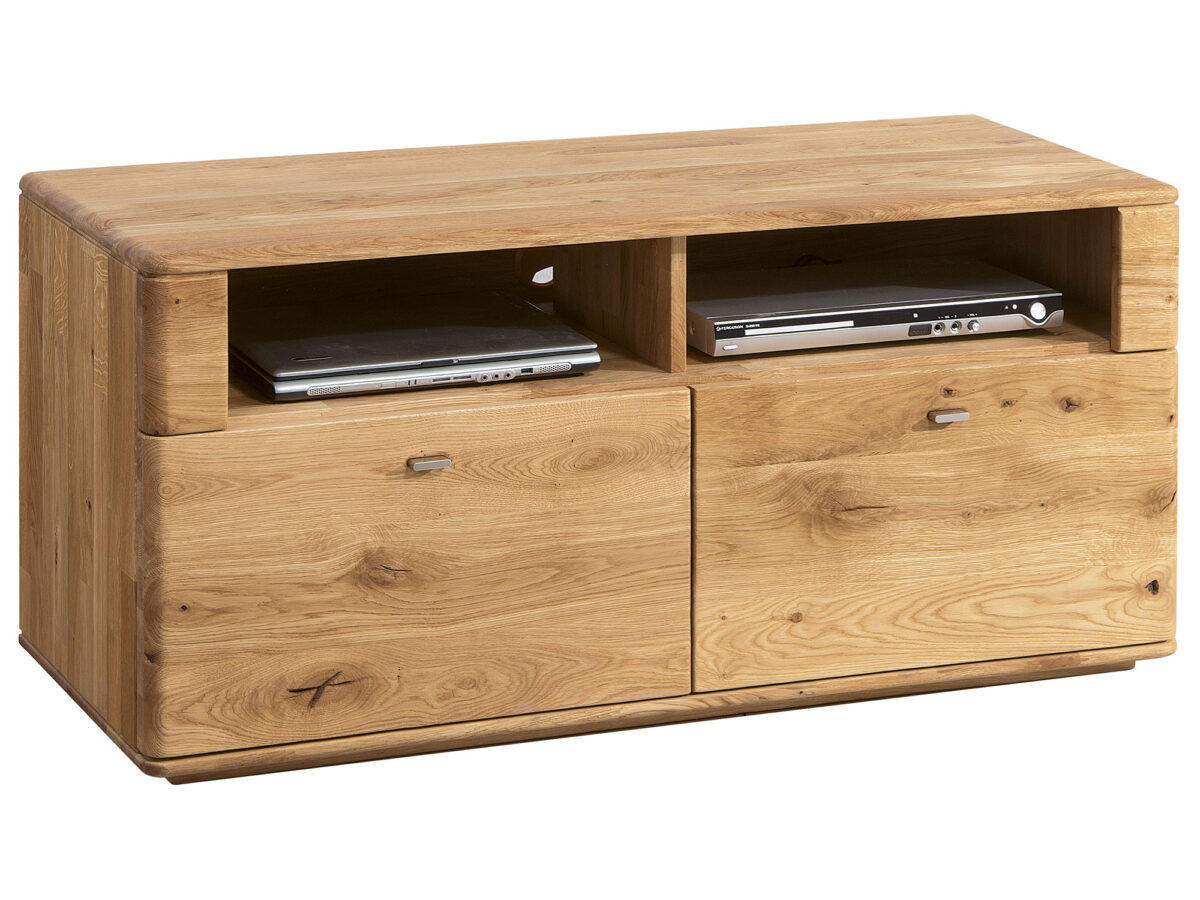 TV-Tisch aus Massivholz MASERI