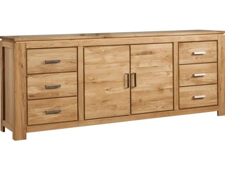 Duża dębowa komoda Akita