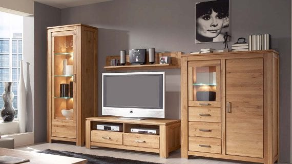 Miniaturka 1 - Komoda pod telewizor drewniana