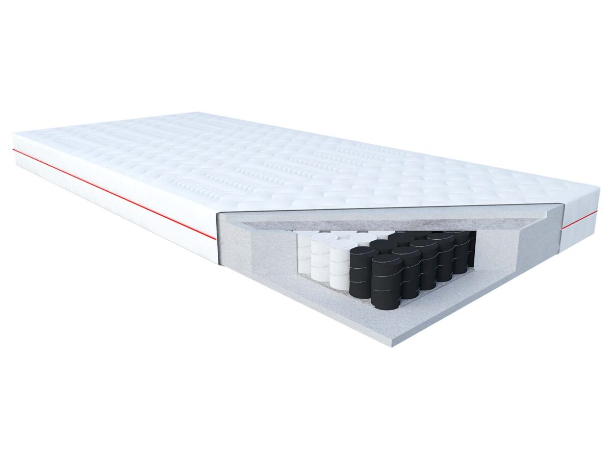 Materac kieszeniowy 140×200 SEVILLA Silver Protect