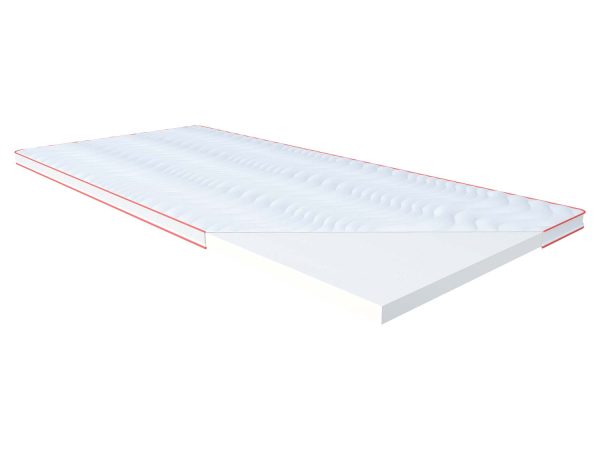 Latexauflage für Matratze