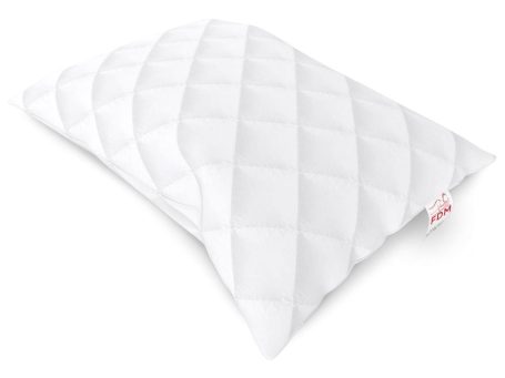 Poduszka z pianki termoplastycznej białe tło ISABEL