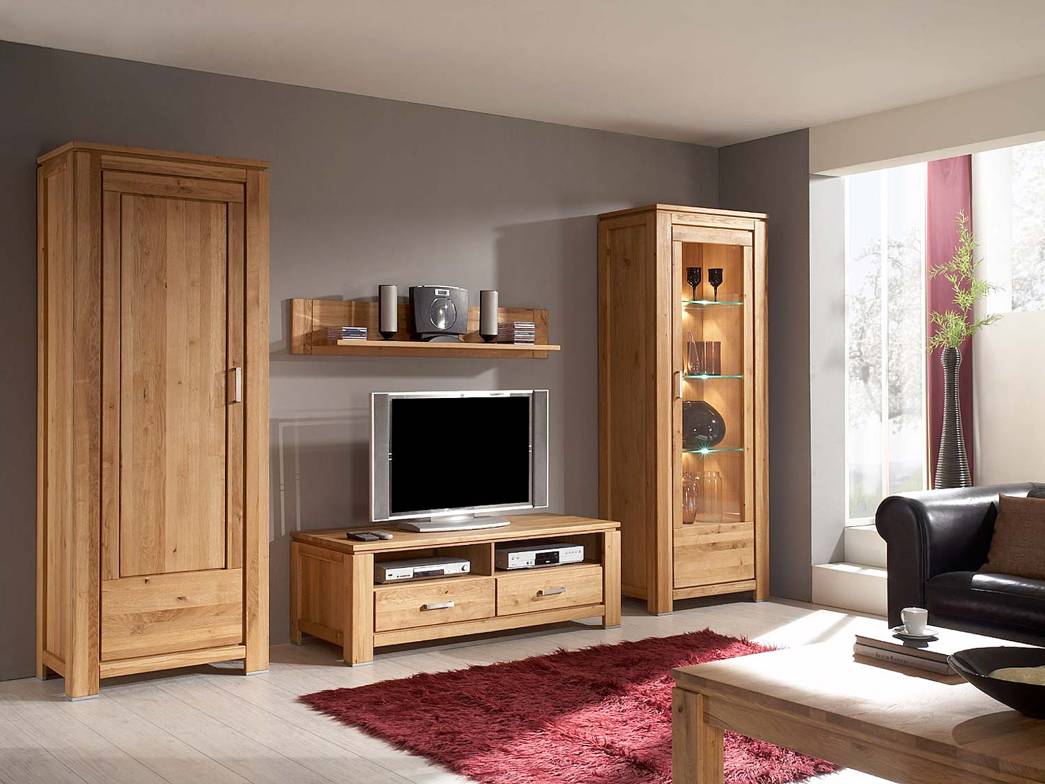 Zestaw dębowych mebli Zestaw dębowych mebli