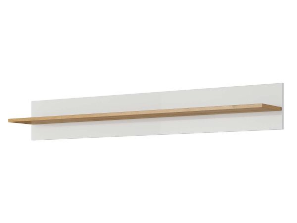 Hängeregal weiß Holzplatte CLEOPATRA