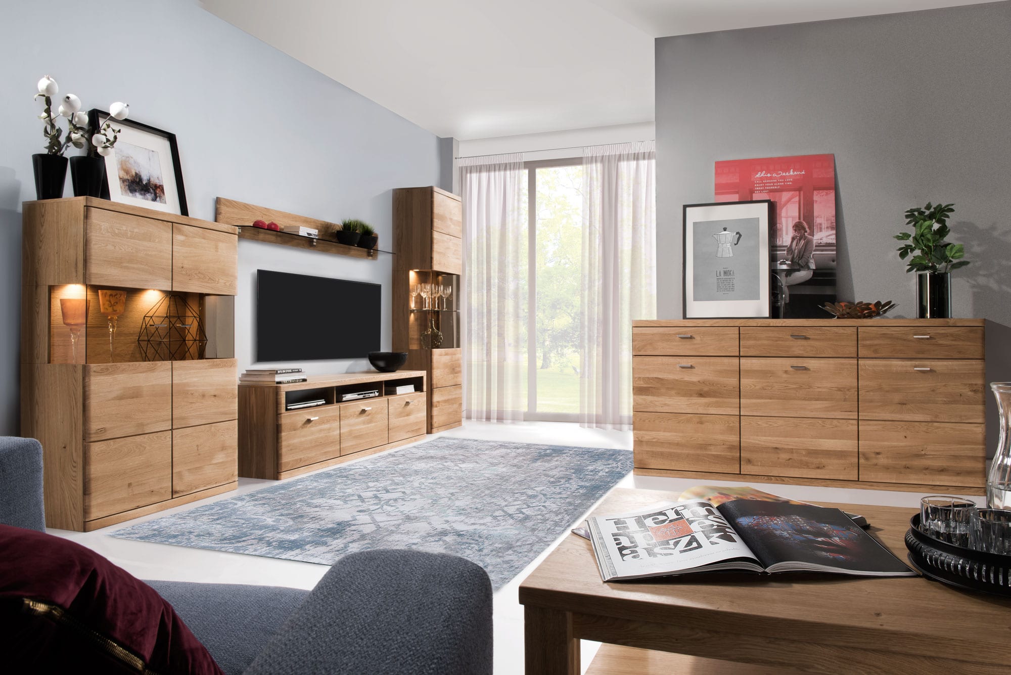 Zestaw mebli do salonu SAKURO