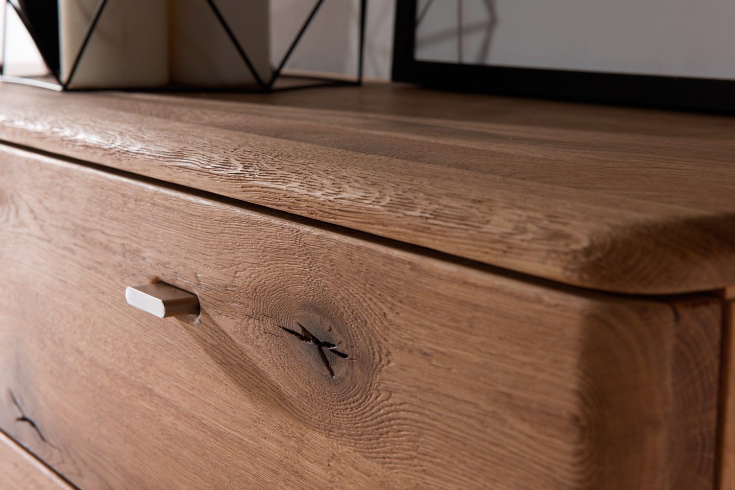 Szafka na buty drewniana detale Maseri