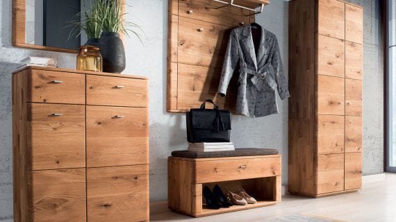 Miniaturka 1 - Drewniana garderoba aranżacja MASERI