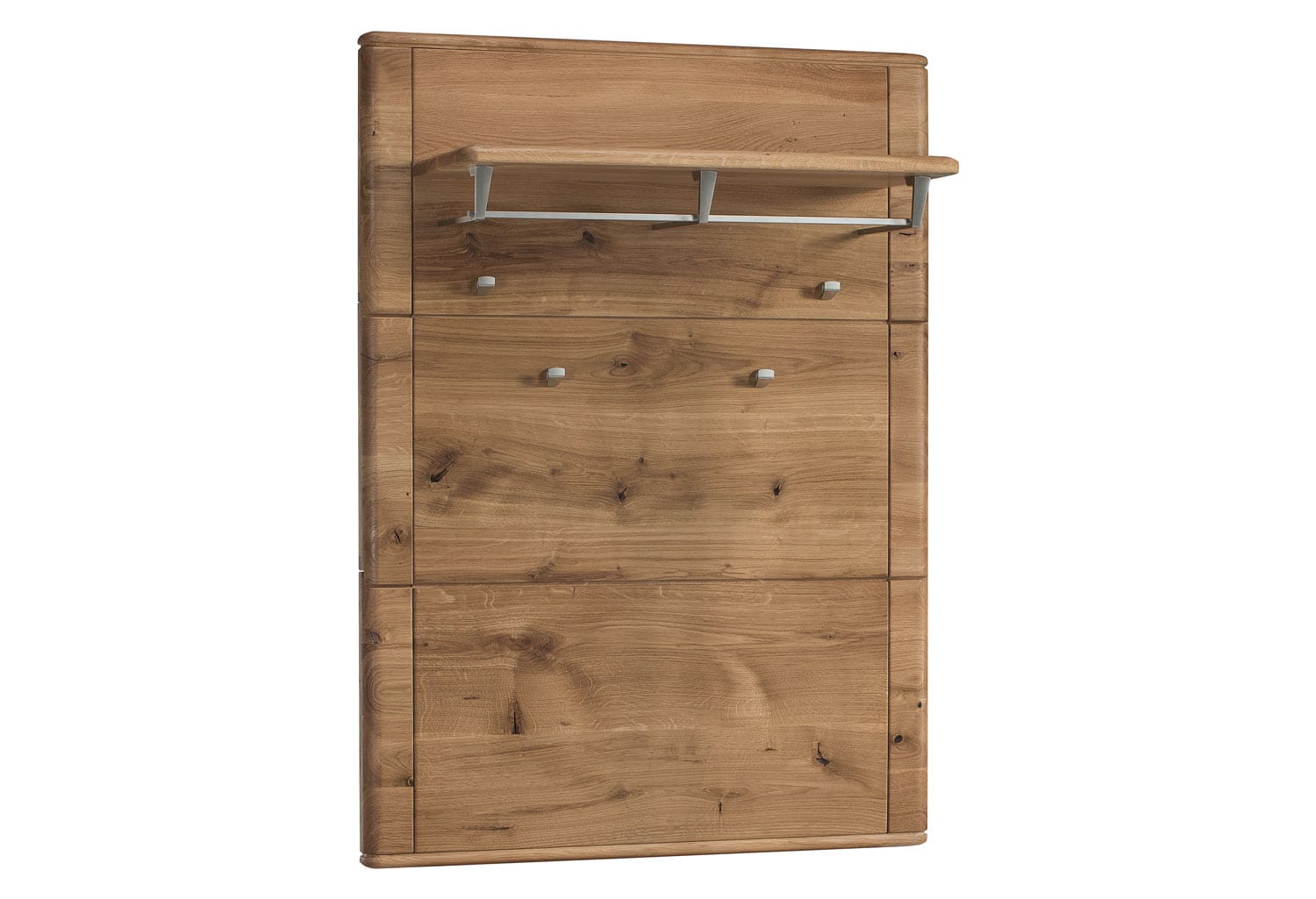 Drewniany wieszak do przedpokoju MASERI