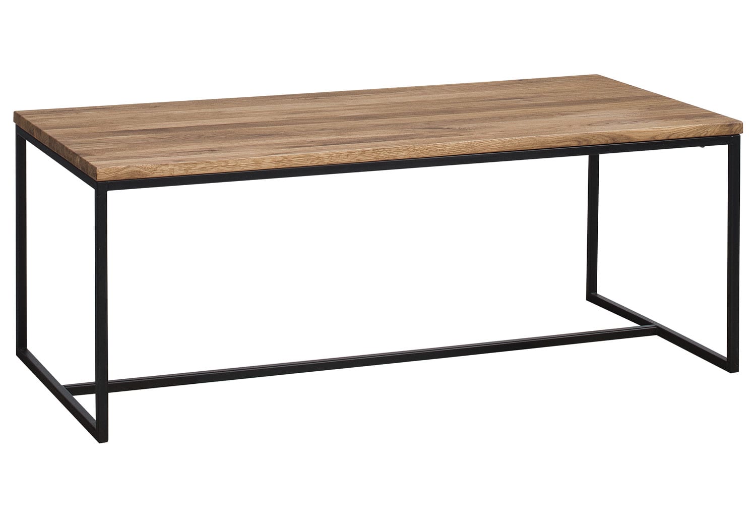 Ława industrialna na czarnych nóżkach LAGOS