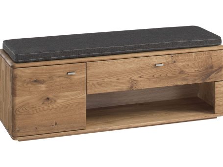 Szafka z siedziskiem na buty białe tło MASERI