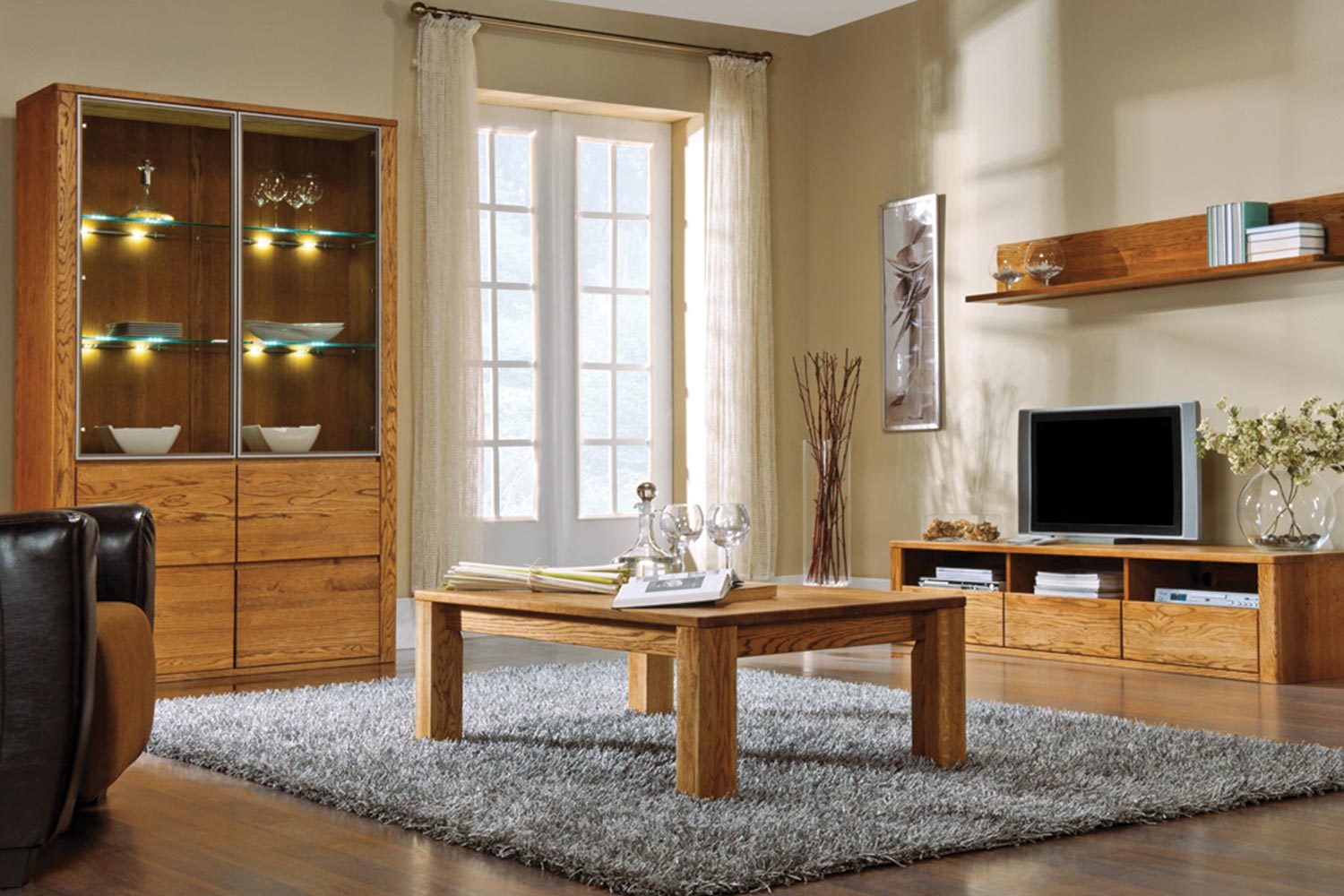 Stolik kawowy do salonu aranżacja MINOS Stolik kawowy do salonu aranżacja MINOS