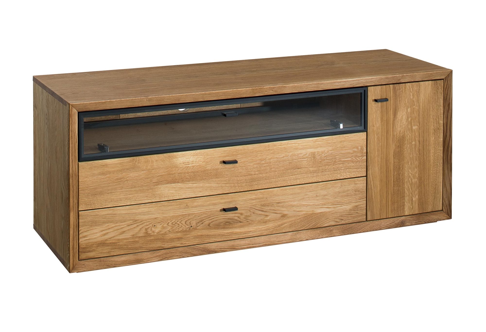 Szafka RTV z drewna TOLEDO