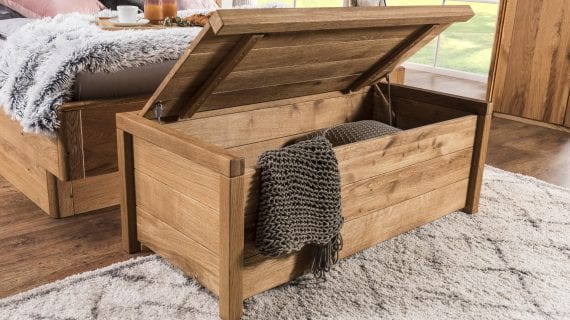 Miniaturka 2 - Duża skrzynia drewniana otwarta Hidos