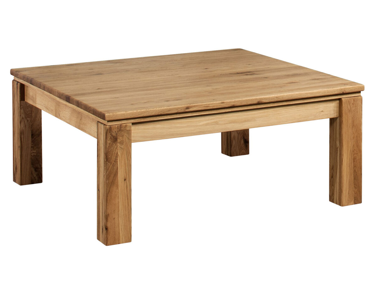 Couchtisch aus Eiche massiv Natur AKITA