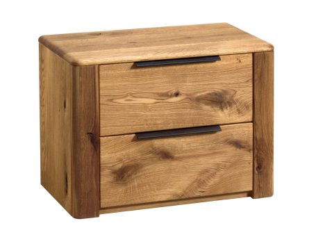 Stolik nocny z drewna