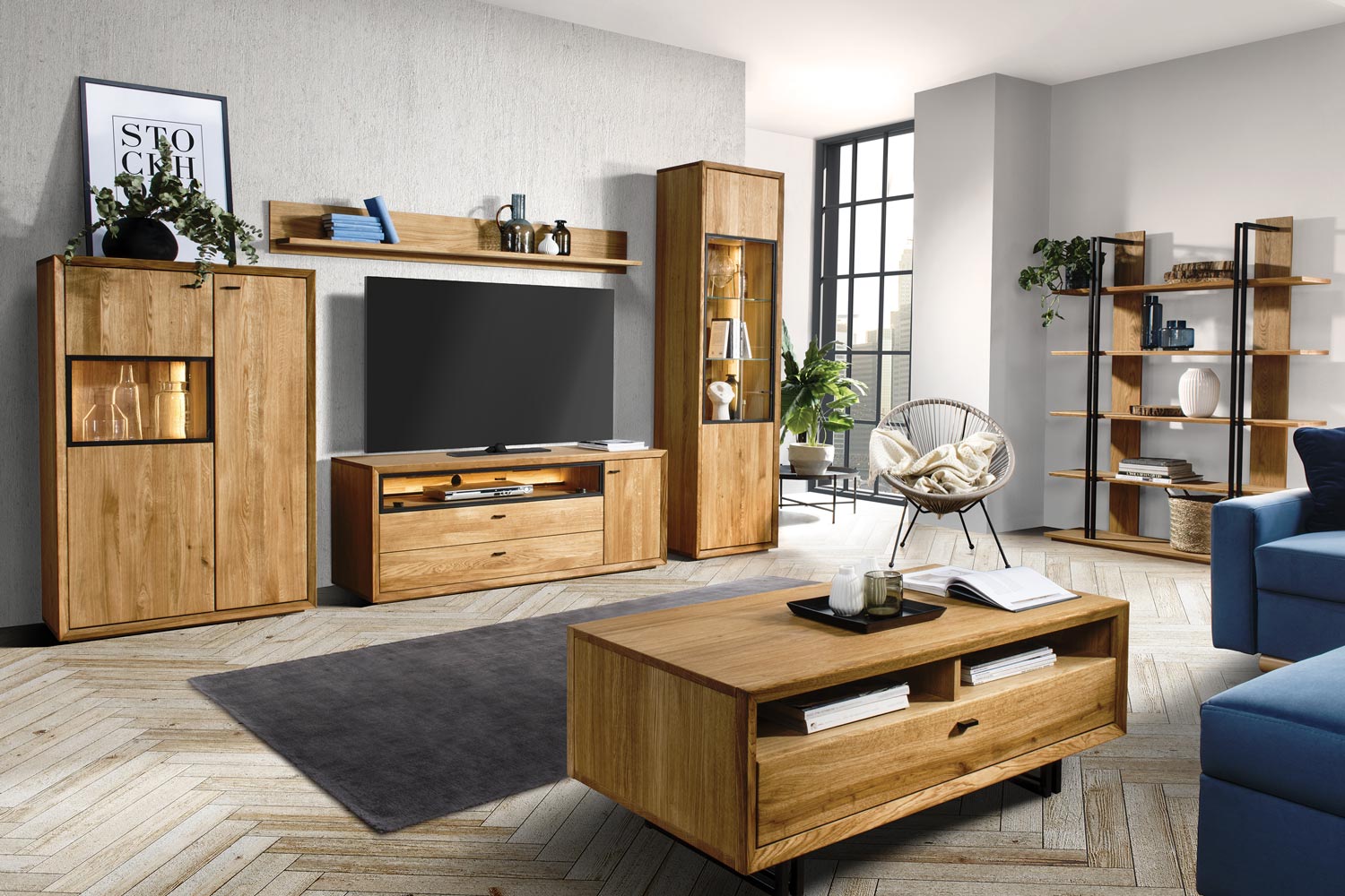 Modne meble do salonu TOLEDO