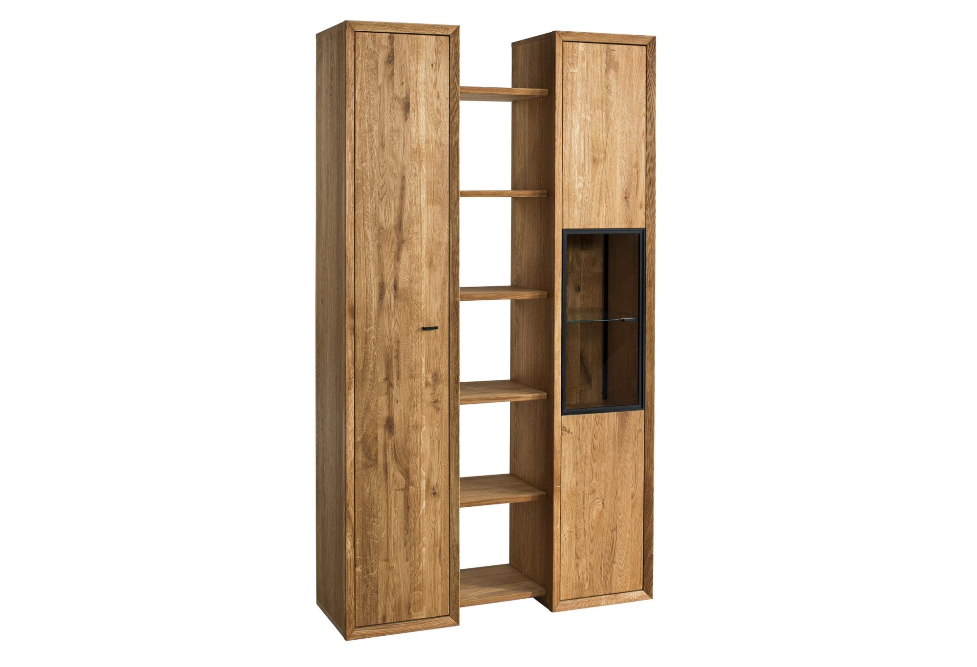 Witryny dębowe do salonu TOLEDO