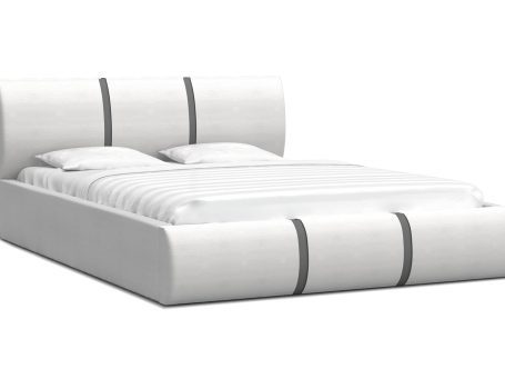 Łóżko do sypialni białe EMILY