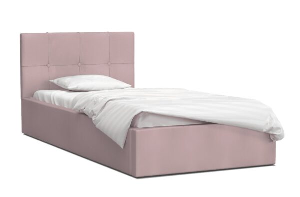 Einzel-Polsterbett mit Bettkasten 120x200 cm RUBY