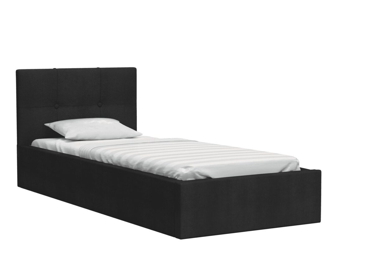 Einzelbett mit Bettkasten 90×200 cm RUBY