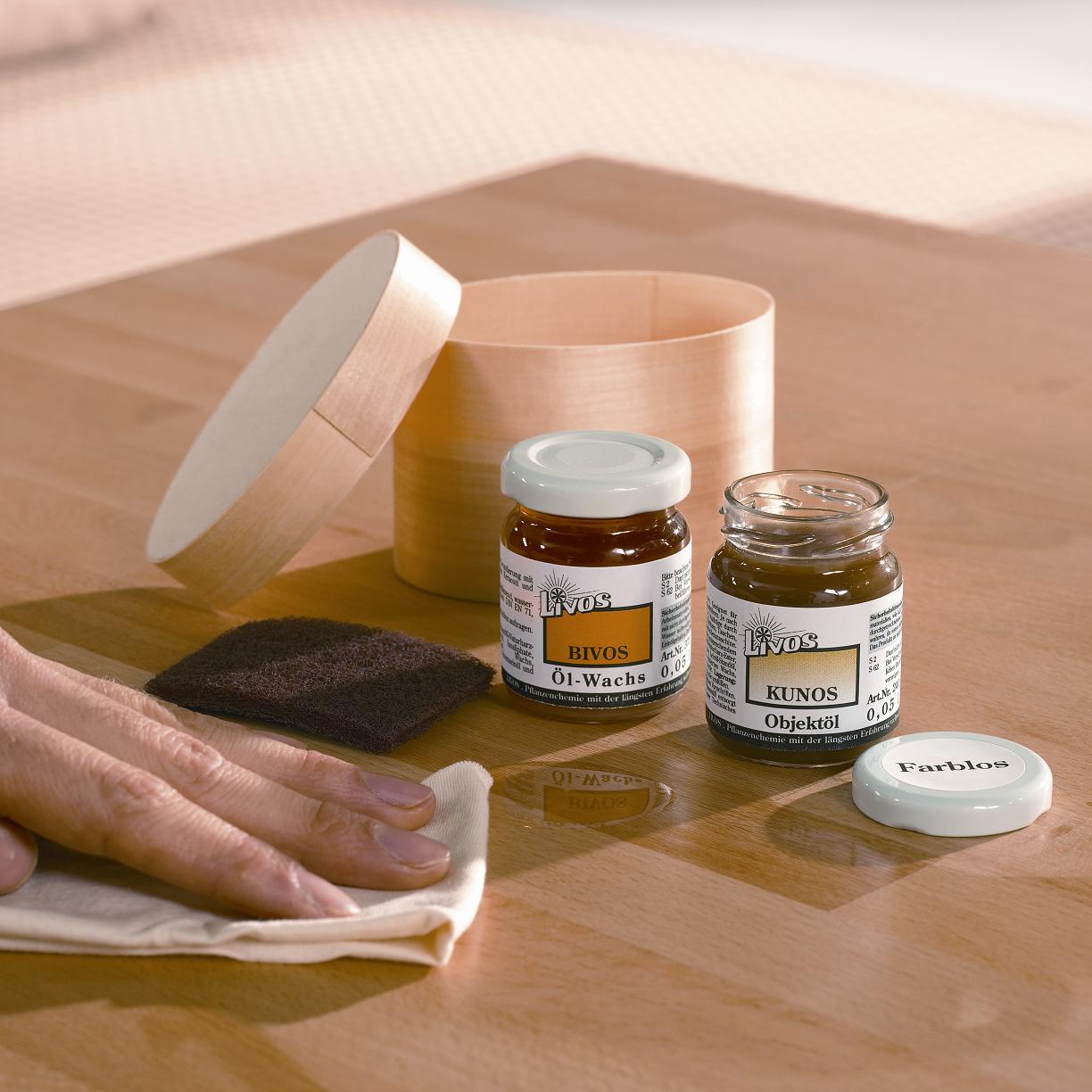 Olej do mebli dębowych Pflegeset