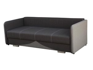 Miniaturka 1 - Sofa do salonu jasny szary+ ciemny szary bez poduszek BLANCO