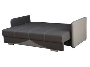 Miniaturka 2 - Sofa do salonu jasny szary+ ciemny szary rozłożona BLANCO
