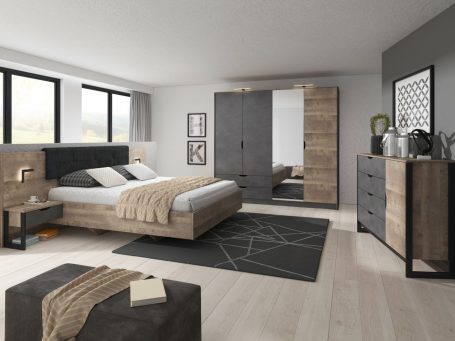 Komplet Mebli do Sypialni ARDEN