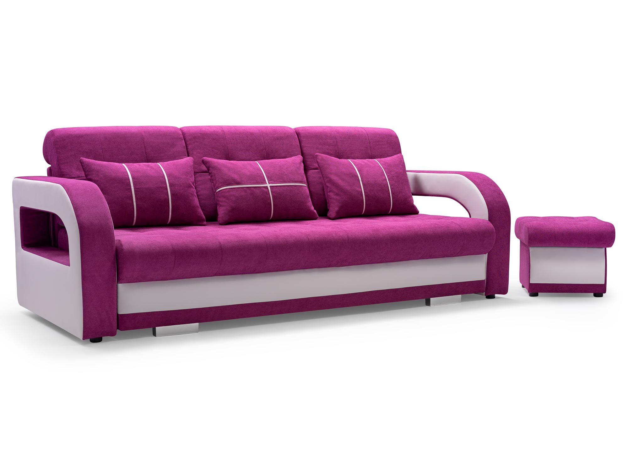 Rozkładana Kanapa z Pufą OLYMPEA + PUFA Rozkładana Kanapa z Pufą OLYMPEA + PUFA