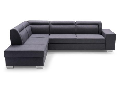 Narożnik 285x220 cm na nóżkach BRUNO