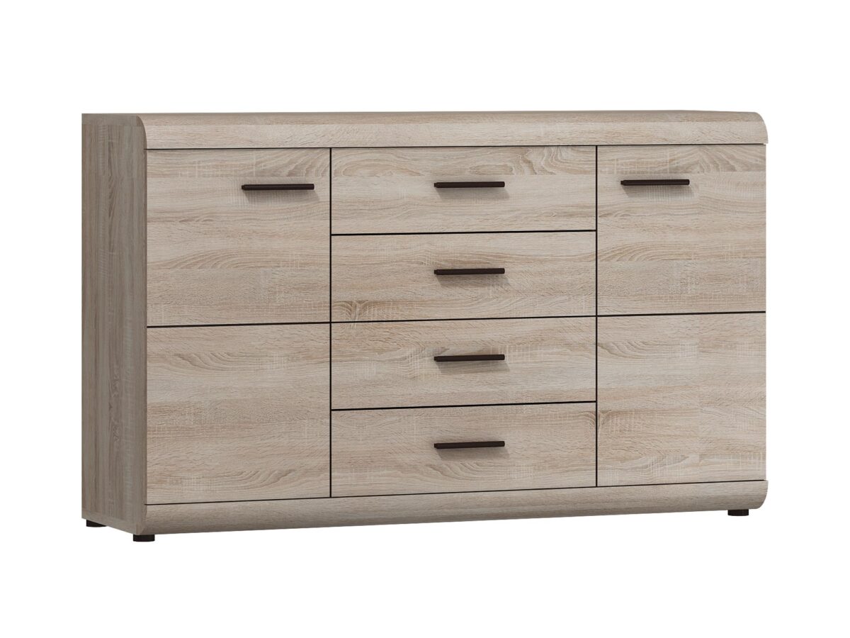 Kommode 140 cm Eiche Sonoma DOMINGO