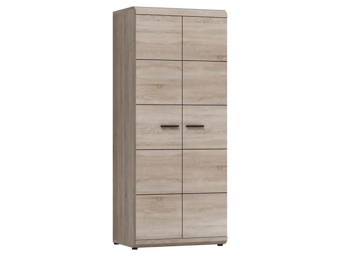 Zweitüriger Kleiderschrank 80 cm Eiche Sonoma DOMINGO