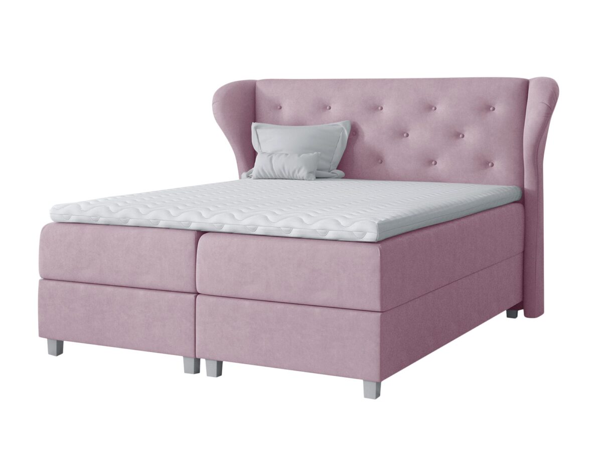 Elegantes Doppel-Boxspringbett VENICE