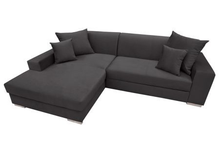 Rozkładany Narożnik z Funkcją Spania grafit CAMILO