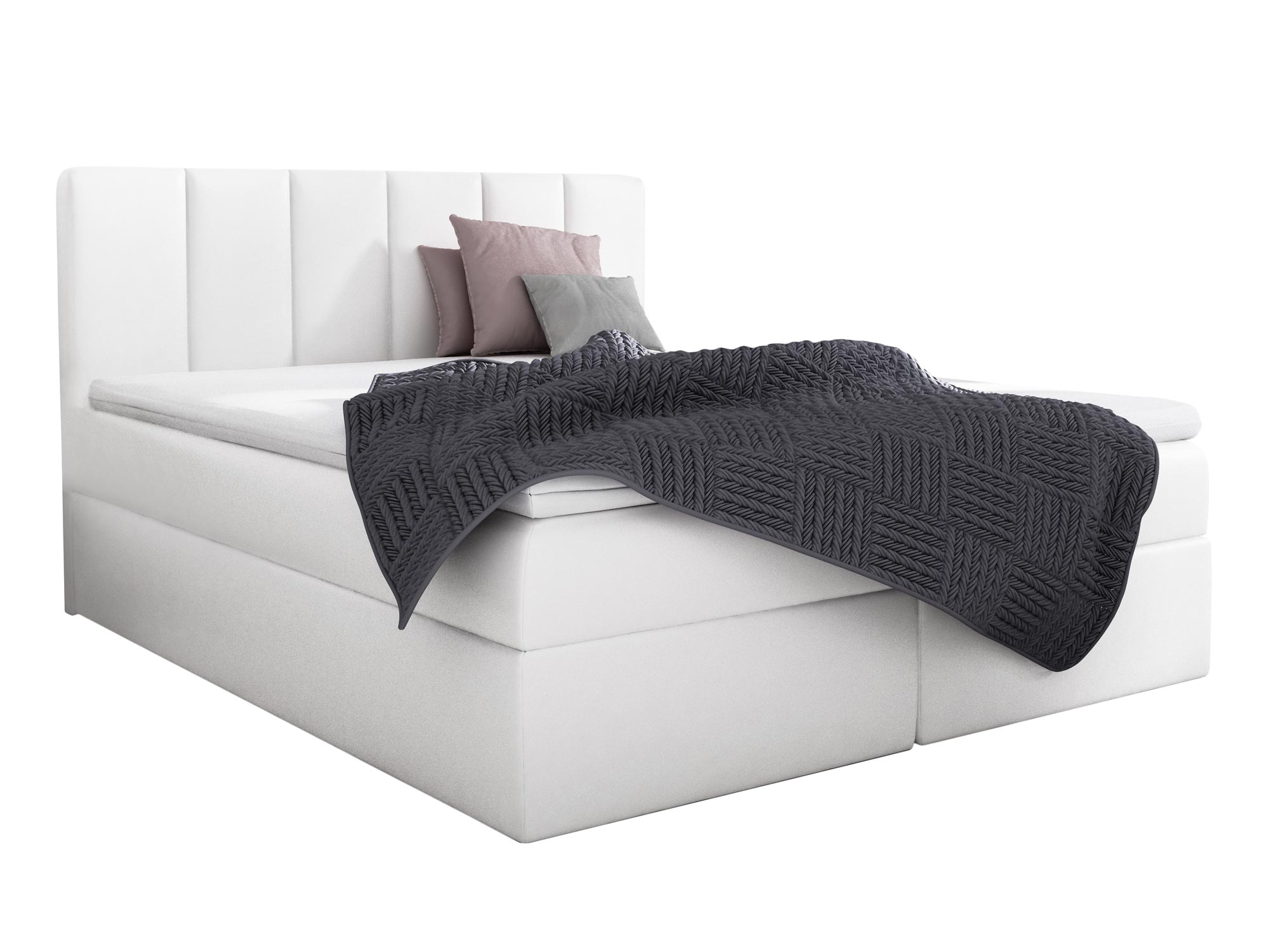 Łóżko z Pojemnikiem Tapicerowane CAMEA Łóżko z Pojemnikiem Tapicerowane CAMEA